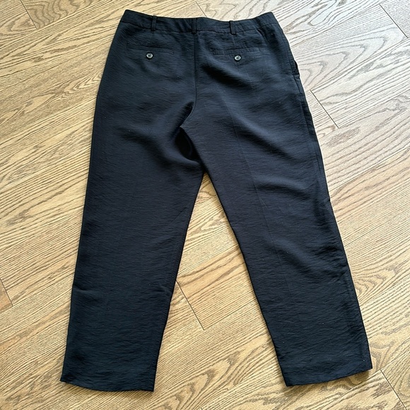 Club Monaco 🔥 Black Trousers Pants Sz 8 - Picture 5 of 8